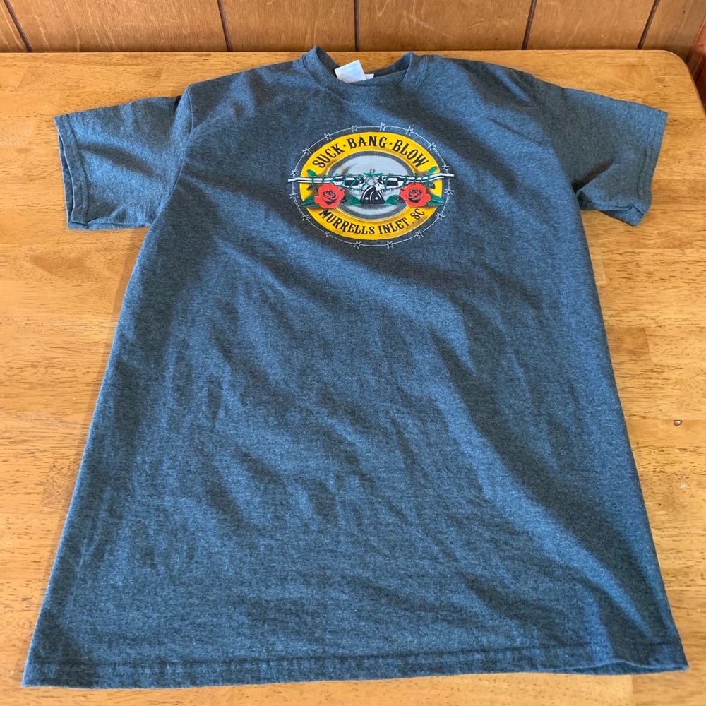 Suck-Bang-Blow Murrells inlet SC T-shirt size M